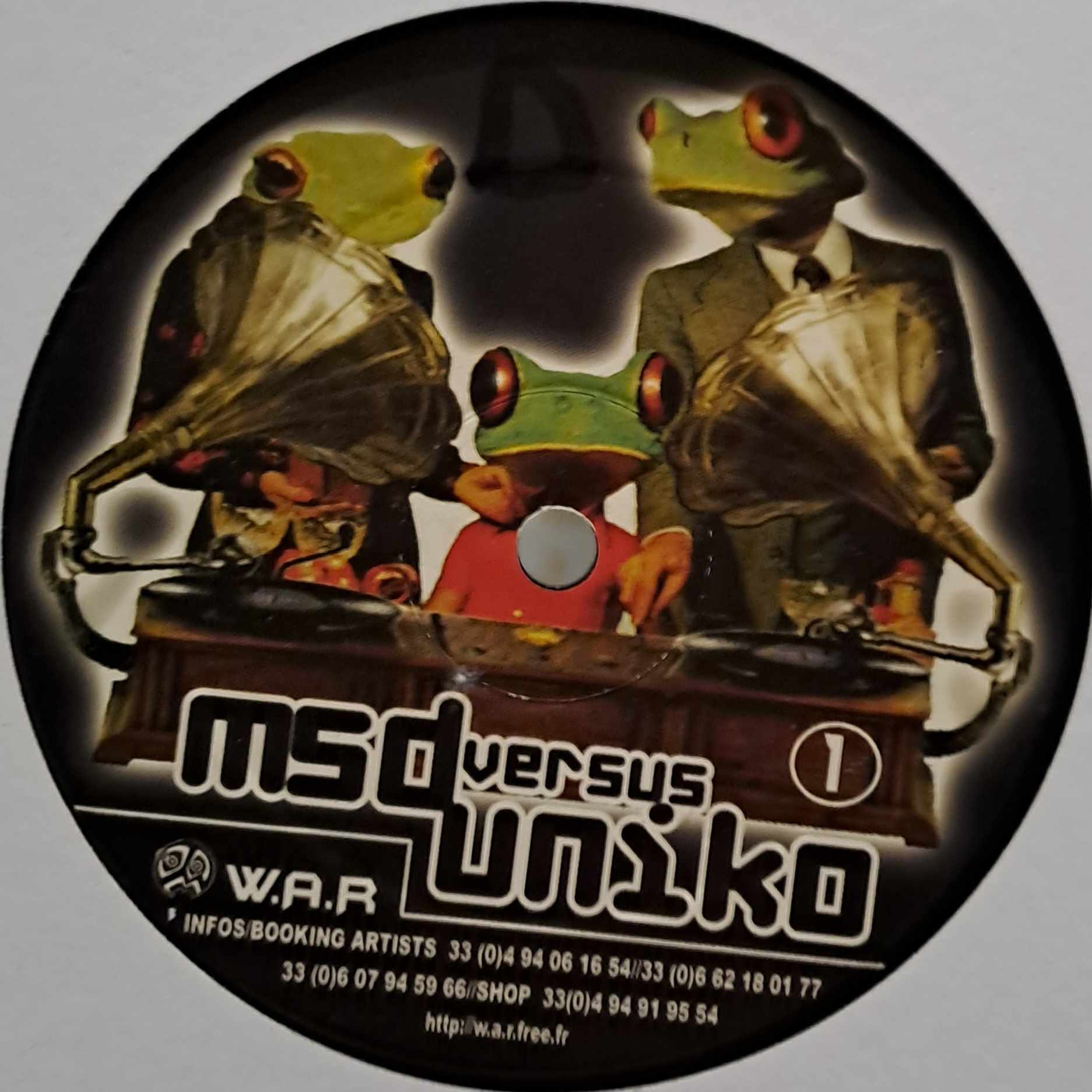 Msd VS Uniko - vinyle freetekno